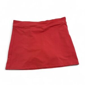 Women’s red Adidas Climalite Golf Skort With Pockets
